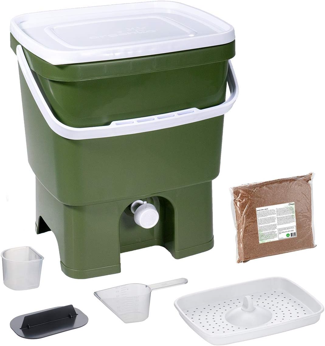Skaza Bokashi Organko (16 L) Garden and Kitchen Compost bin made from