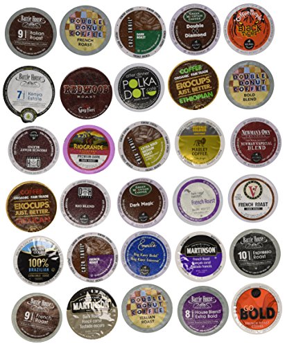 30-count Extra Bold & Dark Roast Coffee Single Serve Cups For Keurig K Cup Brewers Variety Pack Samp - //coolthings.us