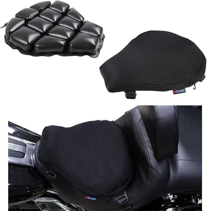 Larger Size Motorcycle Seat Air Cushion Pad for Comfortable