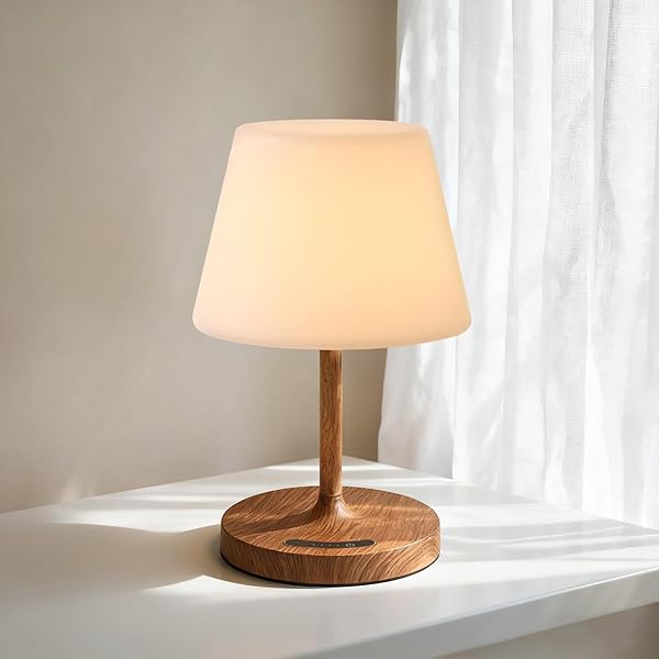 GILEOLANT CORDLESS TOUCH TABLE LAMP, 4000MAH RECHARGEABLE SMALL...
