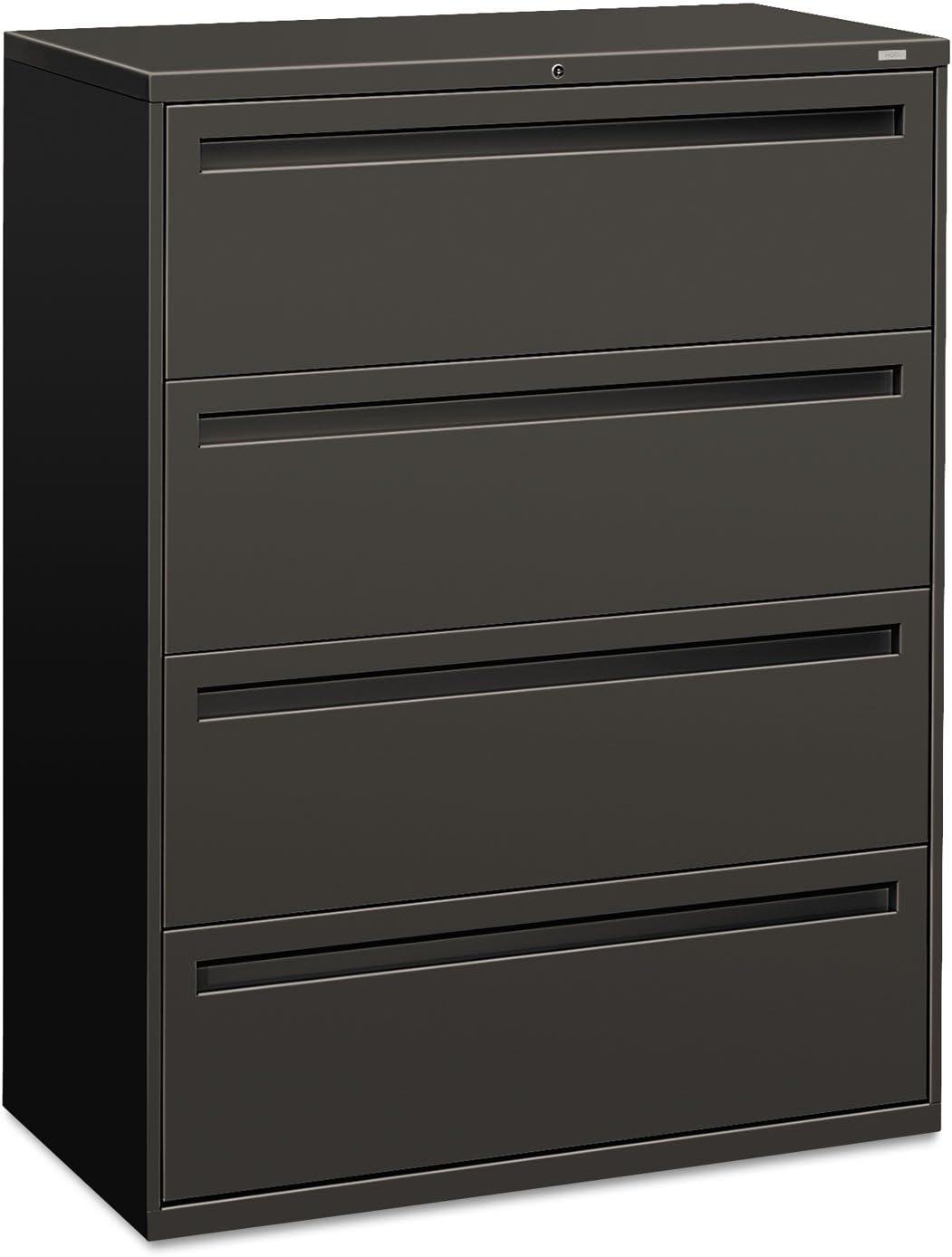hon 2 drawer lateral file cabinet on Amazon Com Hon 794ls 700 Series Four Drawer Lateral File 42w X 19 1 4d Charcoal Lateral File Cabinets Office Products