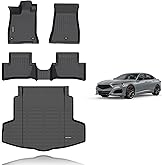 KELCSEECS® Floor Mats & Cargo Liner Custom for Acura TLX 2025 2024 2023 2022 2021,All Weather Protection TPE Floor Liners Fro