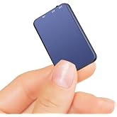 MINI Voice Activated Recorder, Vormooi V15-LuckyBlue-32GB Clear Recording | Metal Recording Device with 35Hrs Battey Time &amp; 2159 Intelligent Noise Reduction, Ideal for Interview Meeting Class Lecture