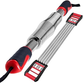 Andux Chest Expander 5-Fach - Verstellbarer Brusttrainer Für Zuhause