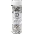 Wilton Pearlized Sugar Food Decorative, Silver, 5.25 oz