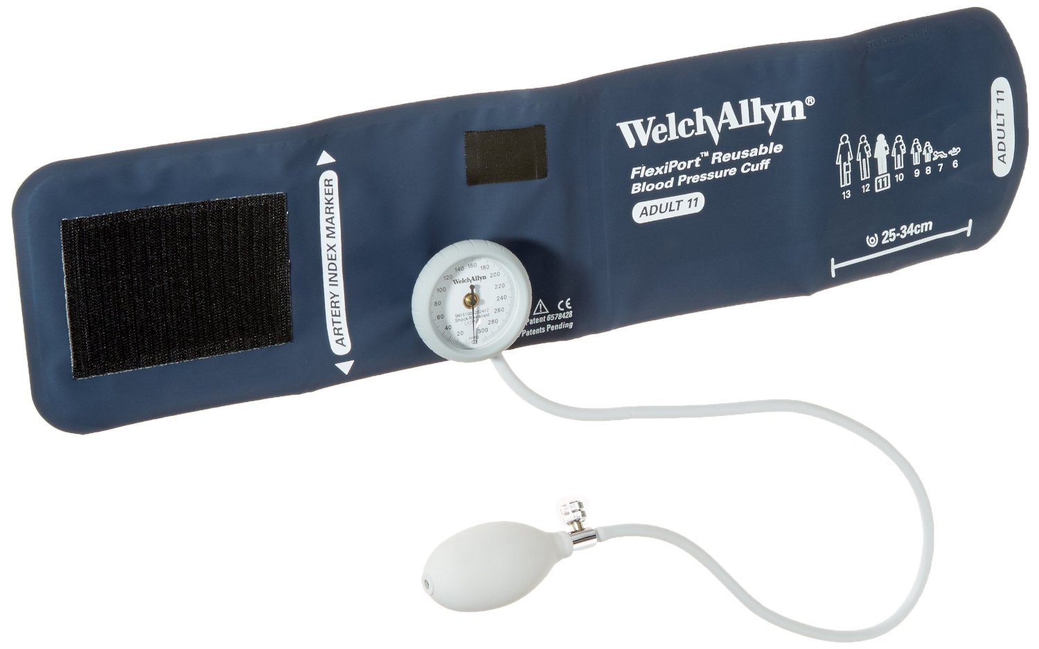 Welch Allyn DS44-12 Gauge with Durable One Piece