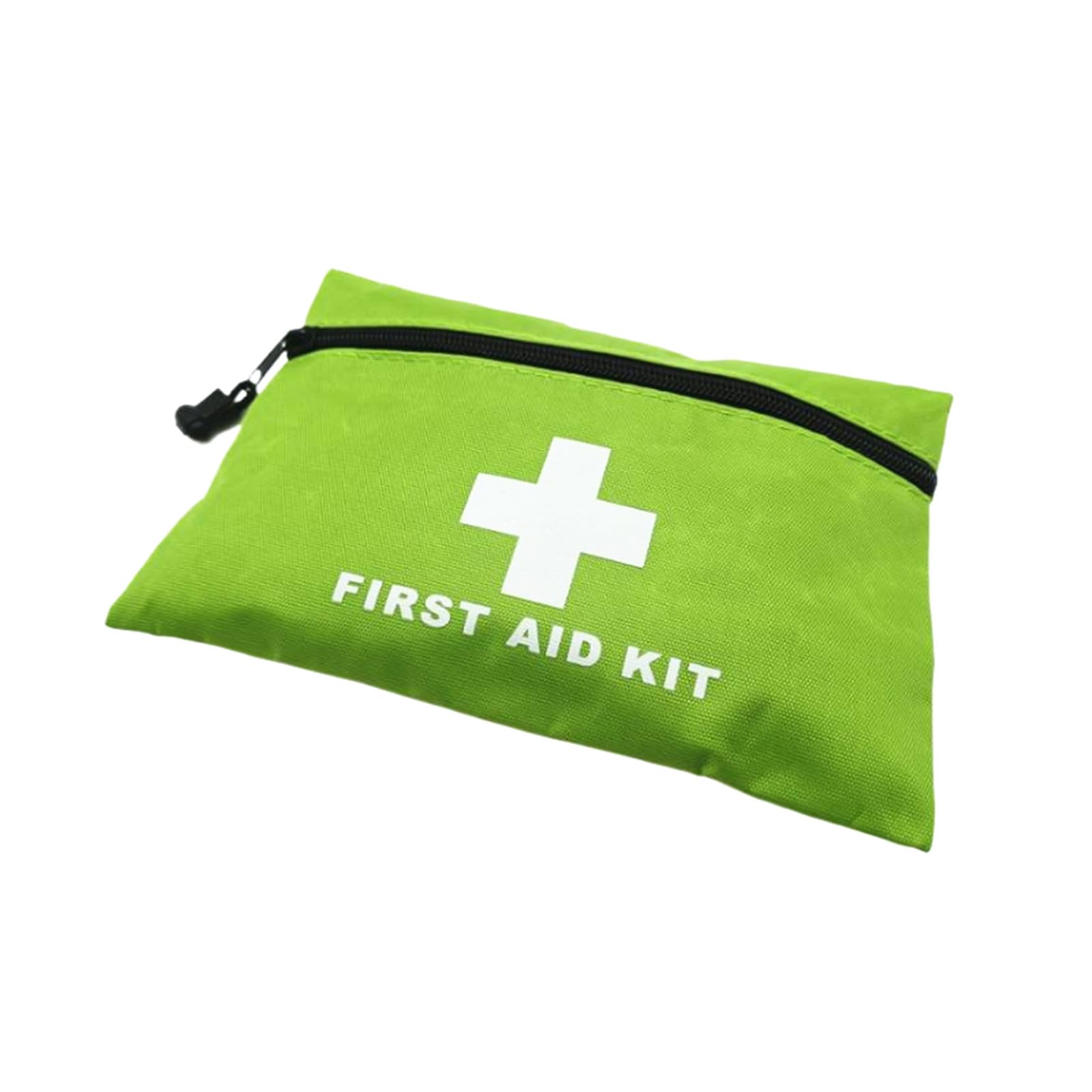 Jipemtra Red Emergency Bag First Aid Small Empty Travel Rescue Pouch Storage Medicine Pocket Bags for Car Home Office Kitchen Sport Ourdoors Bag Only (8x5.5 Light Green)