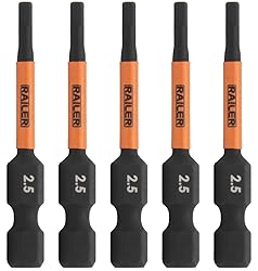 Hex 2.5mm Impact Driver Bit - Railer Allen Wrench