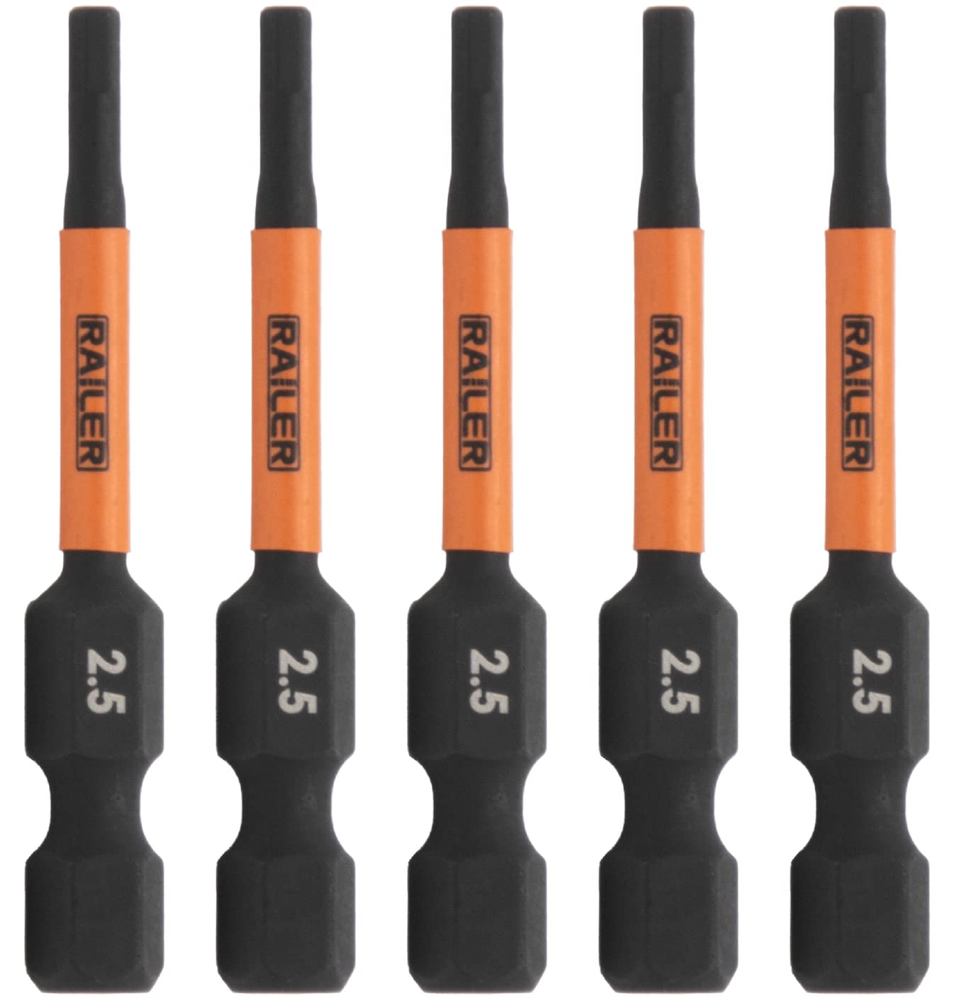 Hex 2.5mm Impact Driver Bit - Railer Allen Wrench