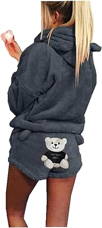 fluffy pajama hoodie