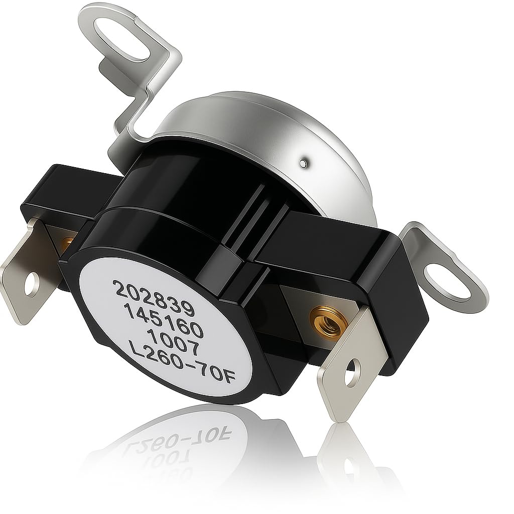 Photo 1 of ???? ???????? 3204267 Dryer High-Limit Thermostat for Compatible with Frigidaire Clothes Dryer,AP2131477 Safety Thermostat Replace 508516 AH446428 EA446428 PS446428 by Ketofa