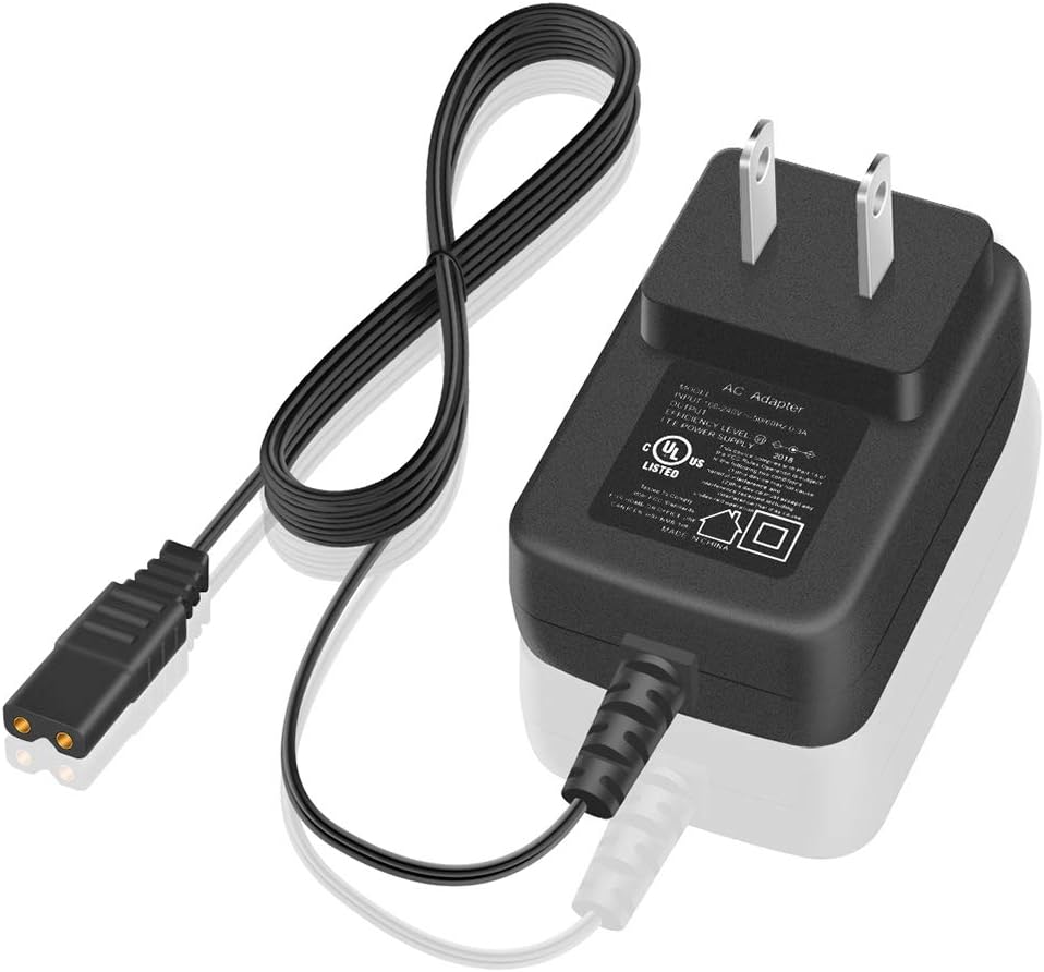 Power Cord for Wahl Shaver 8163 7388 7339 Charger UL Listed