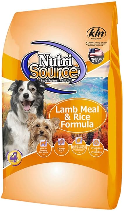 special dog lamb and rice