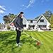 Maxtra Powerful 42.7cc 4 in 1 Trimming Tools, Multi Functional Sets Gas Pole Saw, Gas Hedge Trimmer,Brush Cutter,String Trimmer with 8.2 to 11.4 FT Extension Pole & Carry Bag Comes for Tree Pruning
