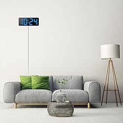 LED Digital Wall Clock with Large Display, Big