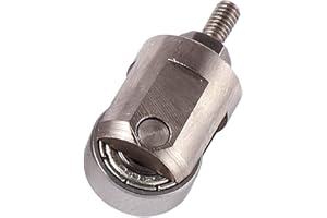 Harilla Anti-rust Point Roller for Dial Indicator, Depth Bike Rim Wheel Turning Stand Testing Probe Tip