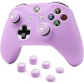 RALAN Controller Skin for Xbox One, Anti-Slip Silicone Controller Cover Protector Case Compatible for Xbox 1 Wireless/Wired Gamepad Joystick with 2 Cute Thumb Grips Caps.