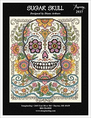 Sugar Skull (Model 2937) Cross Stitch Kit