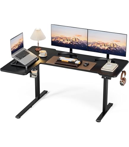 Amazon.com: Acrolix L Shaped Electric Standing Desk - 59x40 Inch