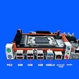 ATOZS X99 B85 Motherboard LGA2011-3 4x DDR4 REG ECC RAM M.2 SATA3.0 view 4