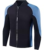 Amazon.com: RVCA Mens 2mm Front Zip Wetsuit Jackets