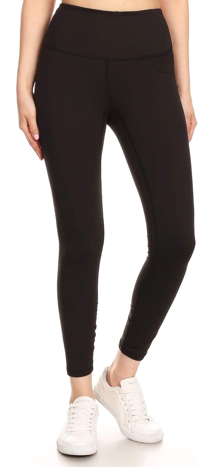High Waisted 7/8 Leggings ActiveFlex Tummy Control Workout Athletic Yoga Pants with Hidden Inner Pocket at  Women’s Clothing store