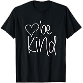 Be Kind Heart Love Blessed Grateful T-Shirt