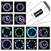 Cool Led Bike Wheel Lights - DAWAY A12 Bright Bicycle Tire Light (1 Pack), Safety Bycicle Spoke Accessories for Kids Boy Girl Adult, Burning Man, Christmas, Birthday Gift, Waterproof, 6 Month Warranty primary
