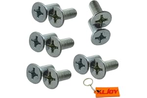 XLJOY 5 pcs Magneto STATOR Plate Screws Set for 50CC 110CC 125CC 140CC 150CC 160CC Pit Dirt Bike(5PCS)