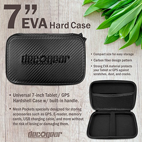 Garmin 7" RV 785 Navigator with Built-in Dash Cam (010-02228-00) and Deco Gear 7" Hard EVA Case, Dual Electronic Cigarette Lighter, 10" Screen Protector, Pen Stylus and Microfiber Cloth - Thumbnail 5