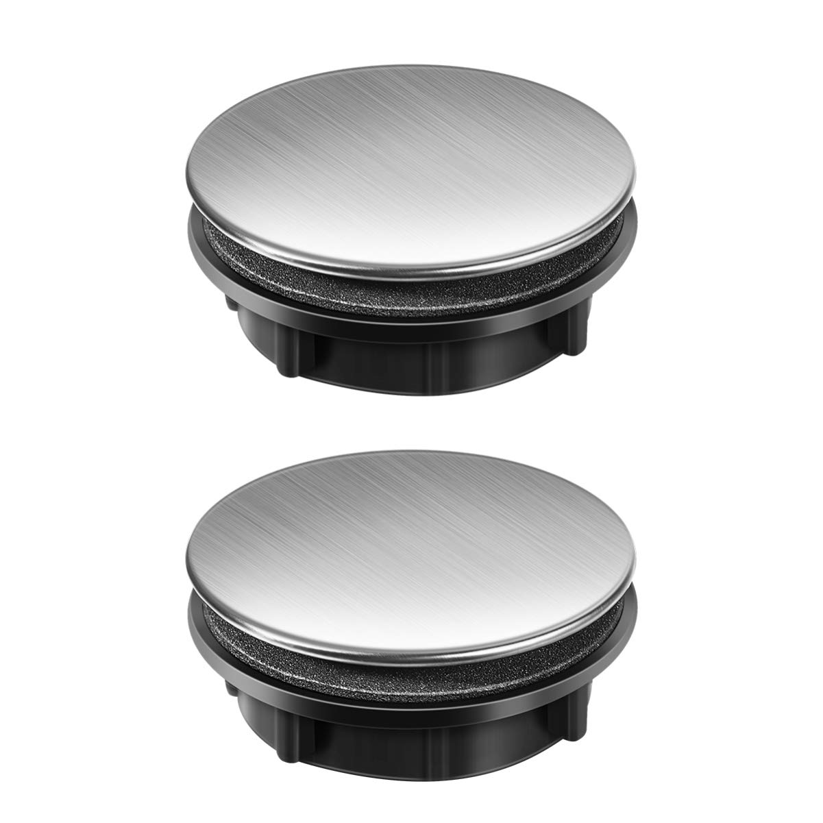 Toddmomy 2 Pcs Sink Tap Hole Cover Kitchen Faucet Hole Cover Sink Accessories for Home Bar (25-30mm Installtion Hole)