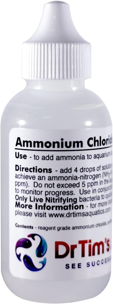 View of DrTim's Aquatics Ammonium chloride - 2 oz bottle by DrTim's Aquatics ...