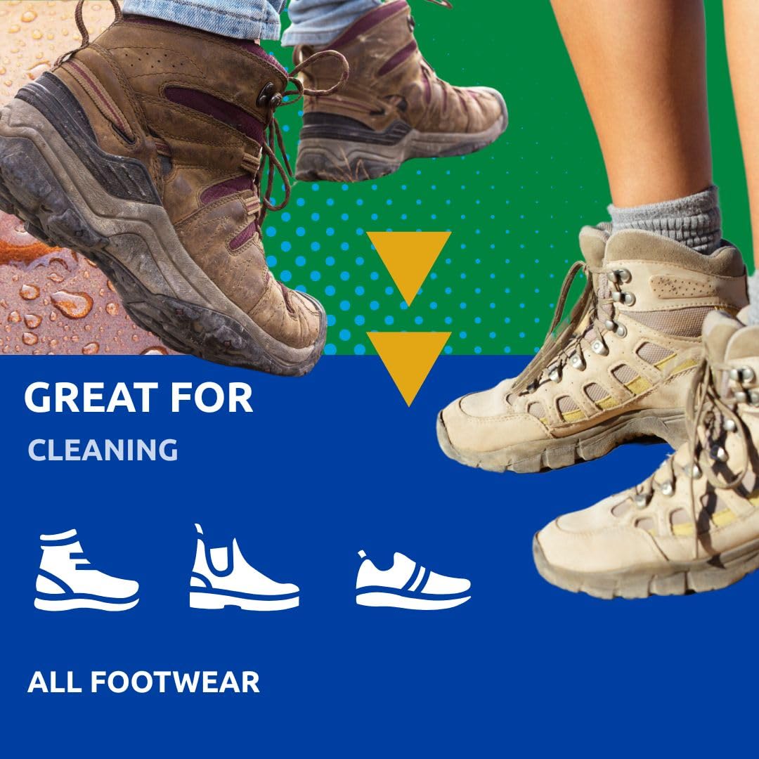 Nikwax Footwear Cleaning Gel, Shoe Care, Boot Cleaner for Suede, Leather, Fabric & Synthetic Materials, Safe for Gore-Tex, Waterproof, DWR