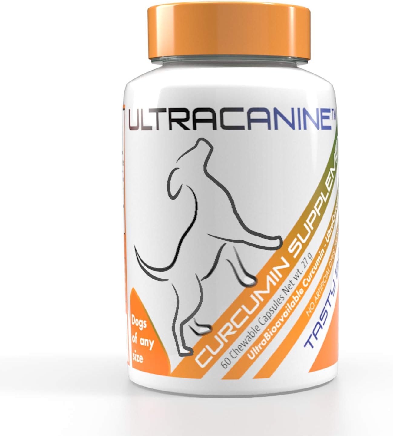 Turmeric Curcumin for Dogs, Helps Eliminate Joint Pain and Inflammation, Improves Mobility - 60 Bacon Flavored Chewable Capsules
