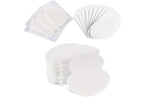 Armpit Sweat Pads, Underarm Sweat Pads for Women and Men [100 PCS], Disposable Sweat Pads for Sweating Women, Comfortable Unf