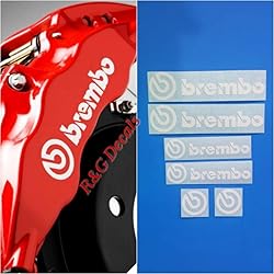 R&G Brembo Decal Combo for 6 & 4 Piston Brakes