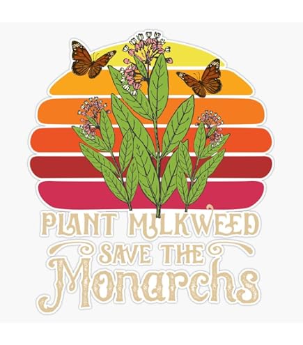 Save The Monarchs Plant Milkweed Sunset\" Poster For Sale By...