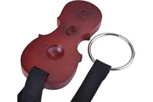 PUNK Solid Wood Cello Endpin Rest Non-slip Stopper Anchor Protector in Cello Shape 3 Holes Holder (3A)