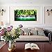 Cao Gen Decor Art-S01450 1 Panels Wall Art Beautiful Waterfall Prints Green Forest Nature Stretched and Framed Canvas Paintings Stream Water Landscape for Home Decorations Wall Decor Artwork