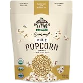 Organic White Popcorn Kernels Unpopped 3 lb - Healthy, Non-GMO, Unsalted, Pesticide-Free, Chemical-Free, Glyphosate-Free, Grown in Regenerative Soil by a Wisconsin Family Farm