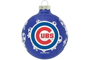 BOELTER BRANDS MLB Chicago Cubs Traditional 2 5/8" Ornament