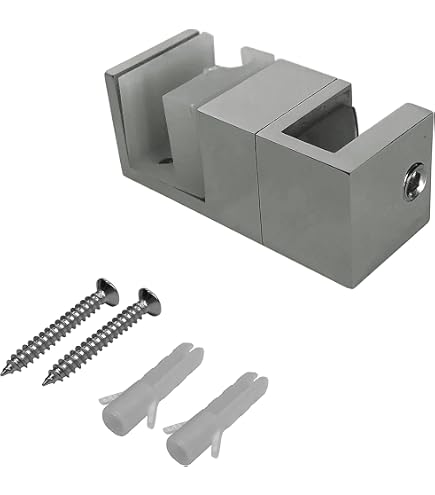 Gordon Glass Sliding Shower Door Bottom Guide – Pack Of 2, White Nylon Sill Guides