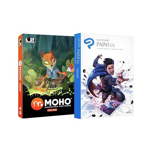 CLIP STUDIO PAINT EX Version 1 + Moho Pro 13.5 Bundle | for Microsoft ...