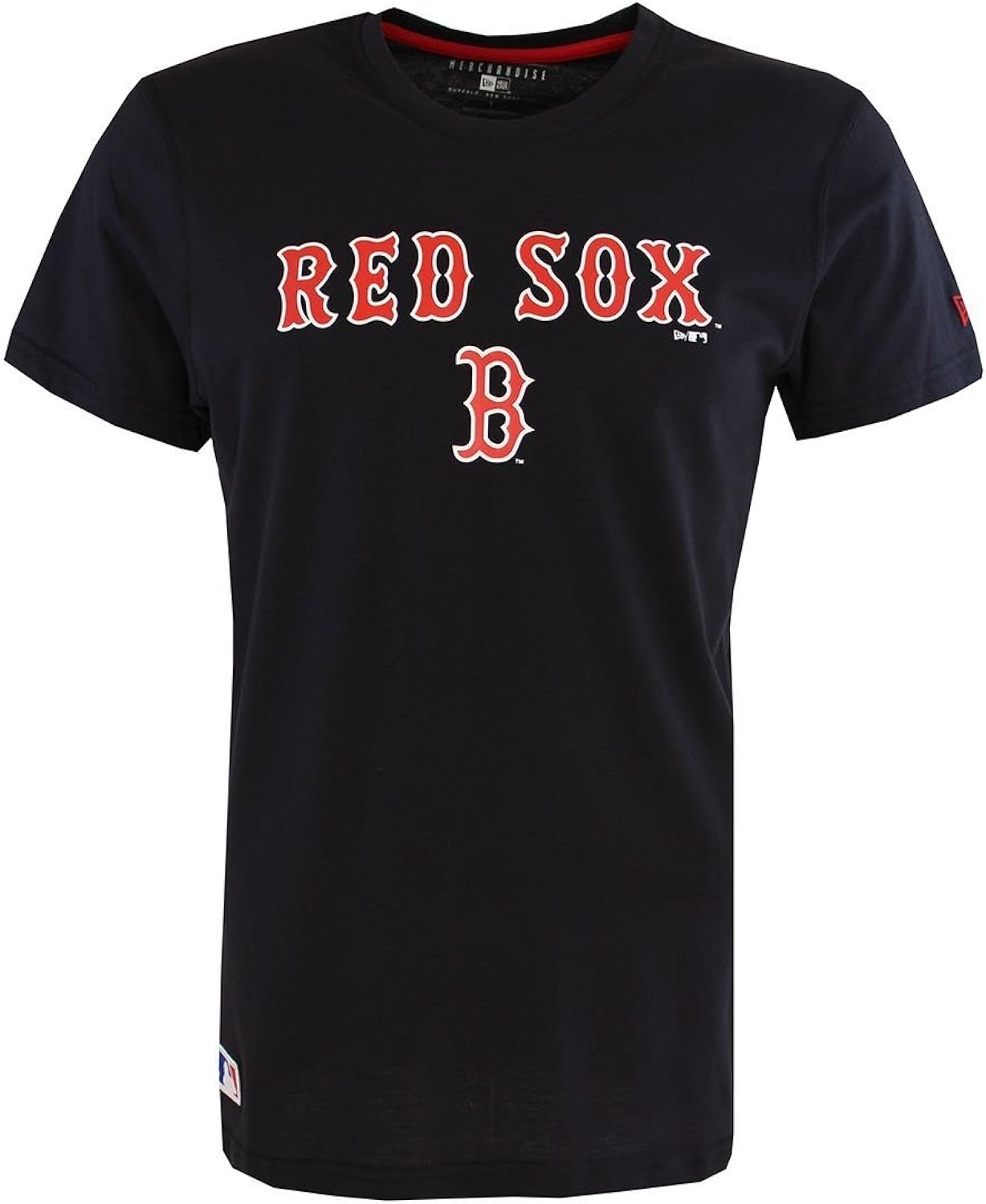 New Era Men's Team Apparel Boston Red Sox TShirt, Navy, Large Amazon