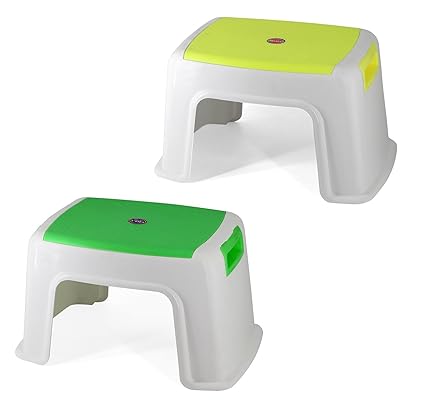 HOUZIE Bathroom Plastic Stool - Toto (Assorted Colors)