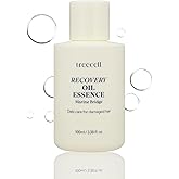Treecell Recovery Oil Essence, 3.4 fl oz (100 ml) | Protection from Pollution, UV Rays, Heat Styling | Intensive Care for Dry, Damaged Hair | Non Greasy Finish | Minimizes Breakage