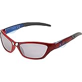 Marvel Boys Spider-Man Kids 21 Wrap Sunglasses, Metallic Red/Blue, 52