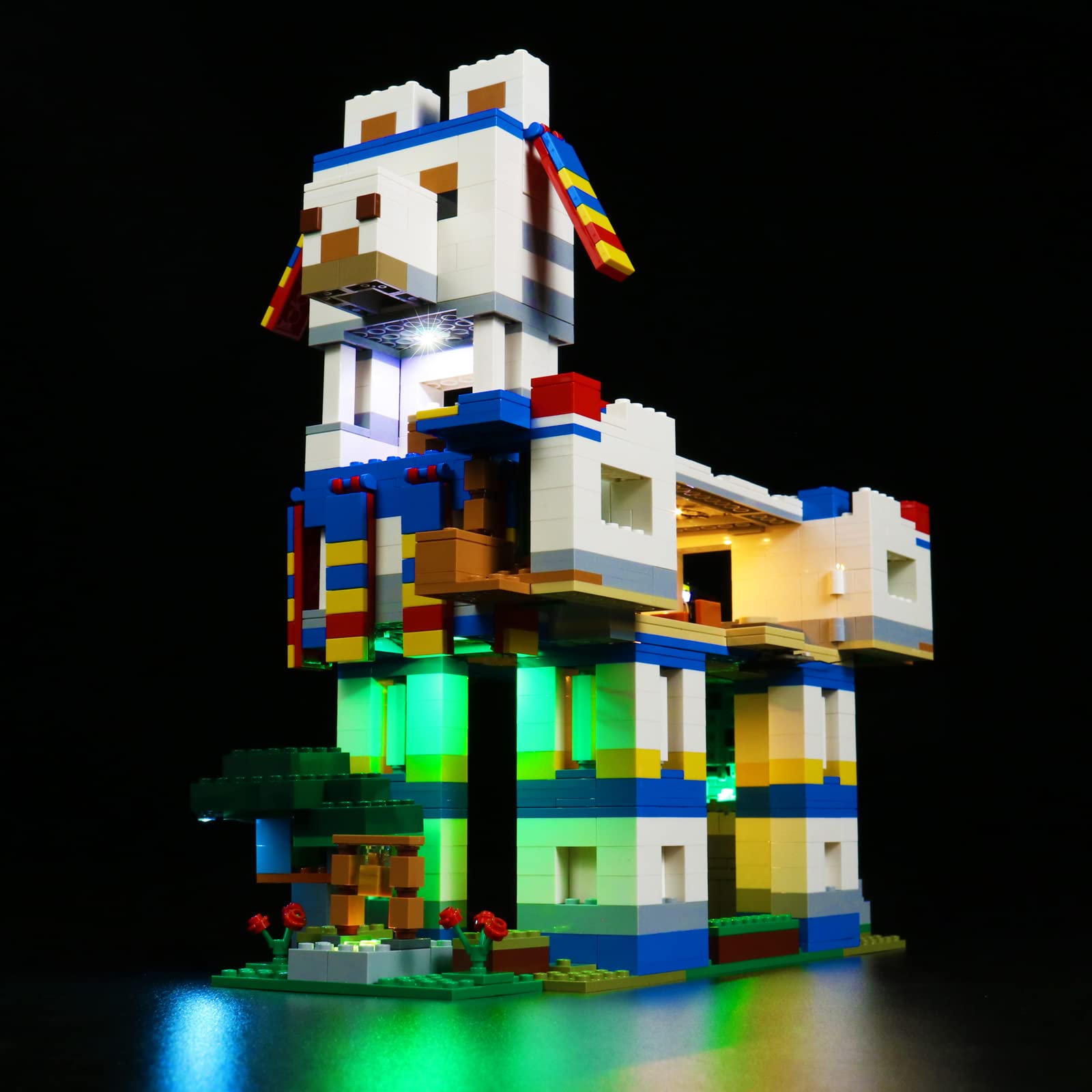 LocoLee Led Light Set for Lego Minecraft The Llama Village , Led Light Kit for Minecraft Lego 21188 The Llama Village - Not Include Lego Models , Just Light Set (Standard Version) — image 1