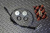 Vito's TORS REMOVAL ELIMINATOR KIT Banshee 1987-2006 cable & caps & idle screws