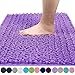 Yimobra Bathroom Rugs Non Slip Washable 32x20 Inch - Ultra Soft Absorbent Chenille Bath Mat, Quick Dry Shaggy Floor Carpet for Tub Shower, Lavender Home Decor Accessories